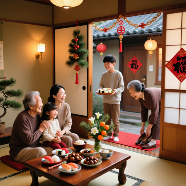 年末年始の日常で挨拶と親戚を大切にすれば心温まる新年が待ってる