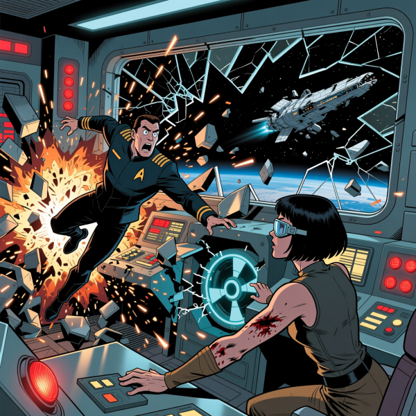 スタートレックディープ・スペース・ナイン シーズン3 第17話 Visionary DS9破壊工作