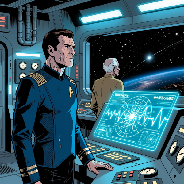 スタートレックディープ・スペース・ナイン シーズン3 第18話 Distant Voices 老化促進テレパシー