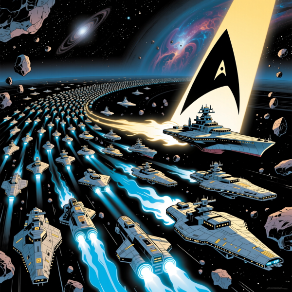 スタートレックディープ・スペース・ナイン シーズン3 第21話 The Die Is Cast 姿なき連合艦隊(後編)