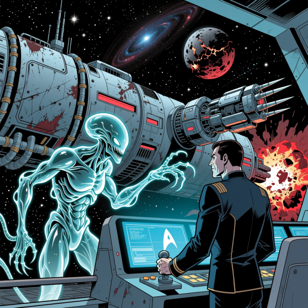 スタートレックディープ・スペース・ナイン シーズン3 第26話 The Adversary 忍び寄る可変種の脅威