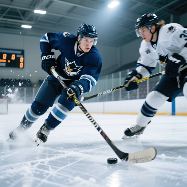 ペナルティとスティックハンドリングが織りなすアイスホッケーの冬の熱戦