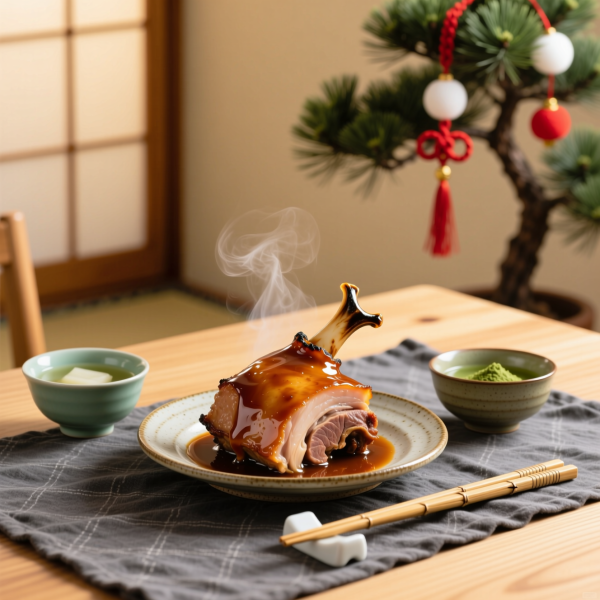 正月の角煮で味わうコラーゲンゲルの科学と温もり