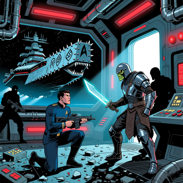 スタートレックディープ・スペース・ナイン シーズン4 第1話 The Way of the Warrior, Part I クリンゴンの暴挙(前編)