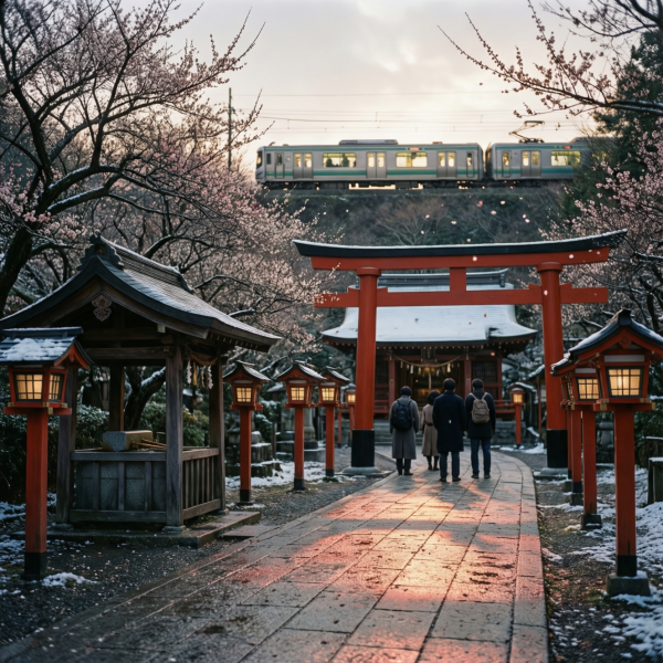 四条畷神社と昭和天皇遥拝式 学研都市線で訪れる歴史の静かな足音