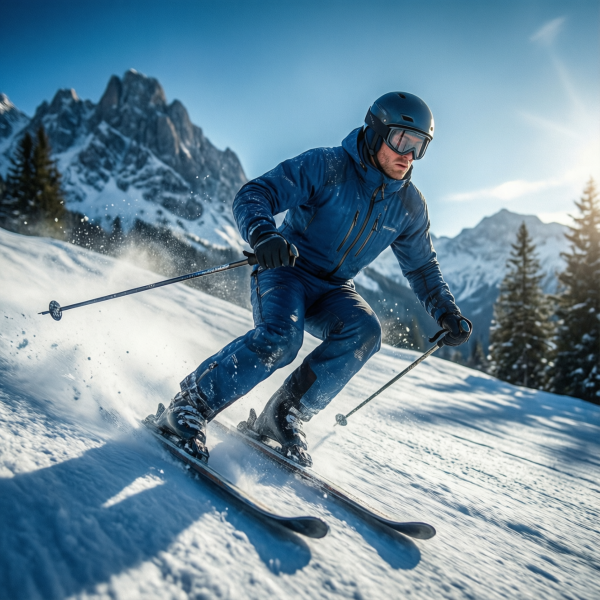 モーグルで魅せるターンとエアーの冬の舞い