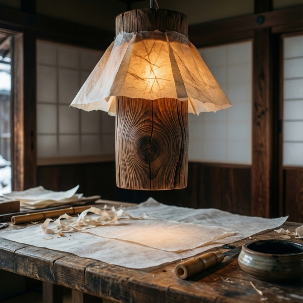 山鹿灯籠と和紙の温もりを職人が丁寧に紡ぐ冬の光