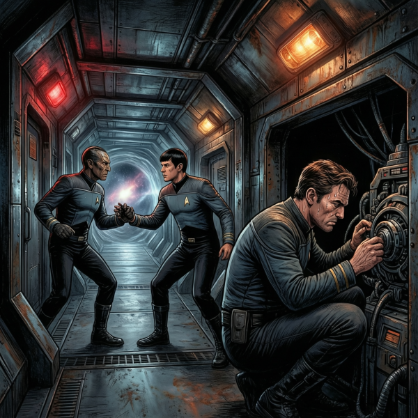 スタートレックディープ・スペース・ナイン シーズン5 第15話 By Inferno's Light 敗れざる者(後編)