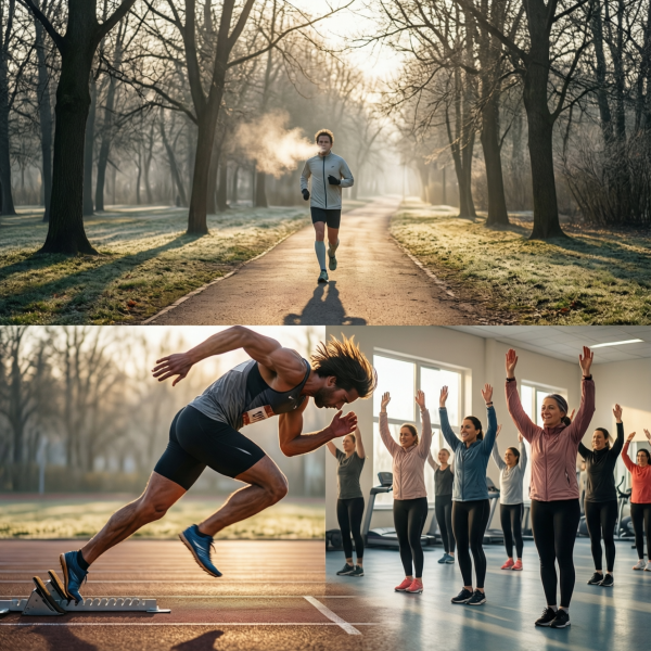 マラソンの持久力とスプリントの爆発力エアロビクスで鍛える身体の可能性
