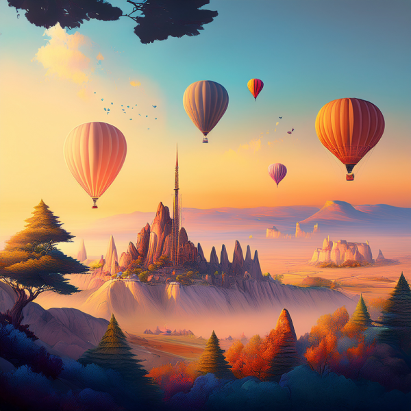 カッパドキアの空と伊勢神宮の森とモンサンミッシェルの光