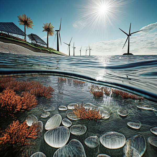 シーグラスが映すトロフィックカスケードとゼロカーボンの波