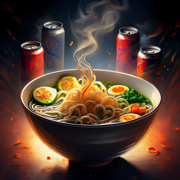 キナーゼがラーメンとエナジードリンクで覚醒する瞬間