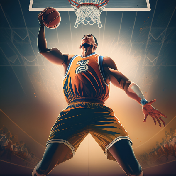 トリプルダブルを目指すスラムダンクと筋肉