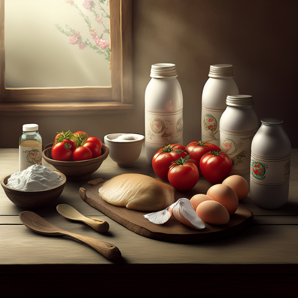 トマトたっぷり高タンパク生活にサプリメントをプラス