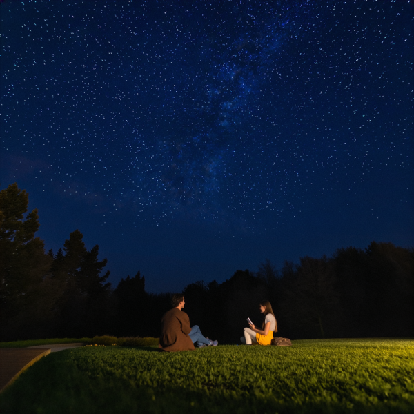 静寂の天体観測 ランドスケープデザインに溶け込む深いダイアログツーリズム