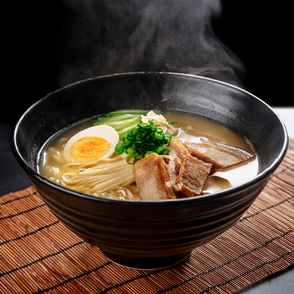 乳化した豚骨が作るラーメンの白濁スープの秘密