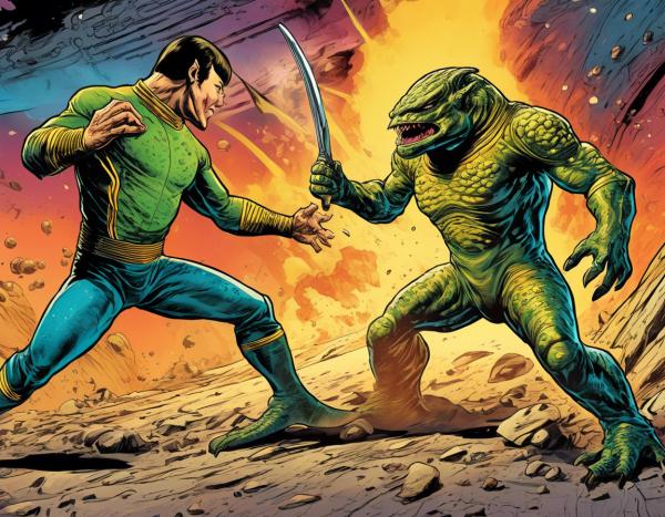 宇宙大作戦 第18話 Arena 怪獣ゴーンとの壮絶な決闘と友情の力