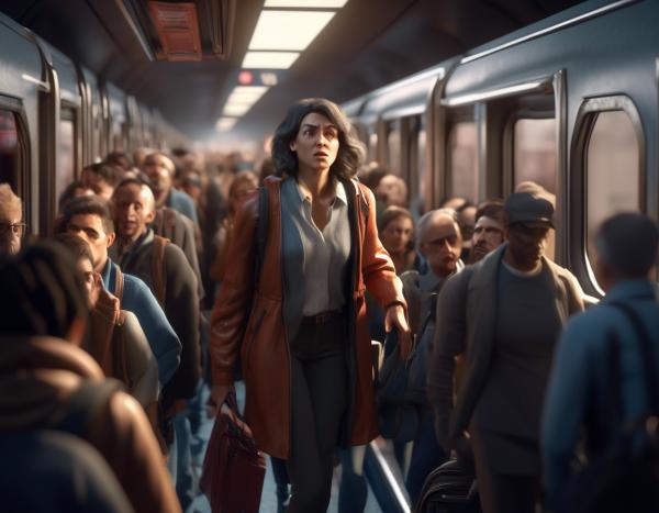 電車の出入り口をスムーズに通るための5つの実践的な退かせ方とは?