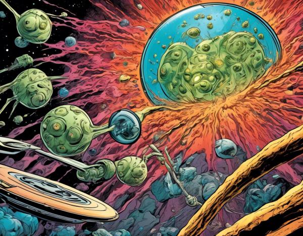 宇宙大作戦 シーズン2 第18話 The Immunity Syndrome 単細胞物体との衝突