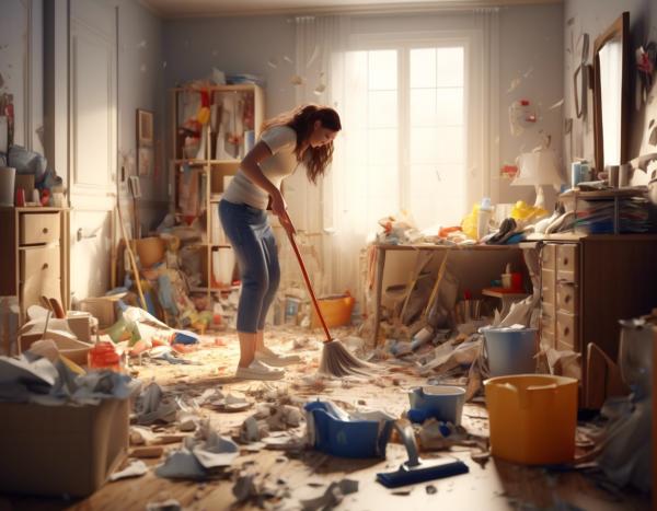 散らかっている部屋をスッキリさせるための第一歩とは?
