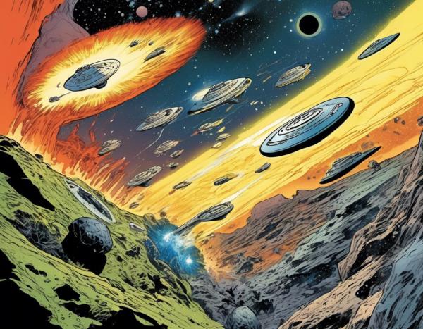 宇宙大作戦 シーズン3 第18話 The Lights of Zetar 消滅惑星ゼータの攻撃