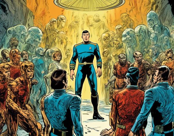 宇宙大作戦 シーズン3 第22話 The Savage Curtain 未確認惑星の岩石人間