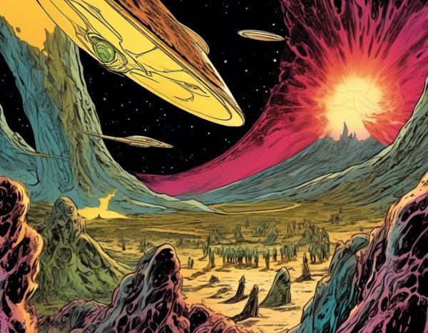 新スタートレック シーズン1 第5話 The Last Outpost 謎の宇宙生命体