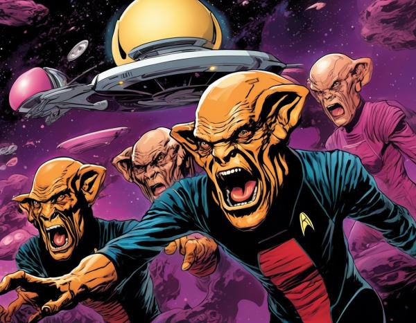 新スタートレック シーズン1 第9話 The Battle 復讐のフェレンギ星人