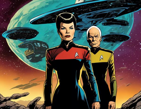 新スタートレック シーズン1 第23話 Skin of Evil 悲しみの星に消えたターシャ