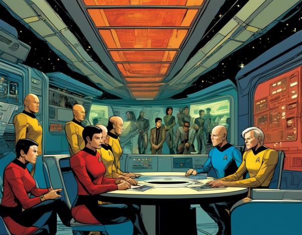 新スタートレック シーズン2 第3話 Elementary, Dear Data ホログラムデッキの反逆