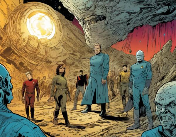 新スタートレック シーズン2 第11話 Contagion 埋もれた文明