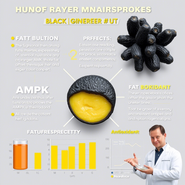 黒ショウガの持つ不思議な力を科学する!AMPK活性化・脂肪燃焼・抗酸化作用で広がる健康と美の新時代