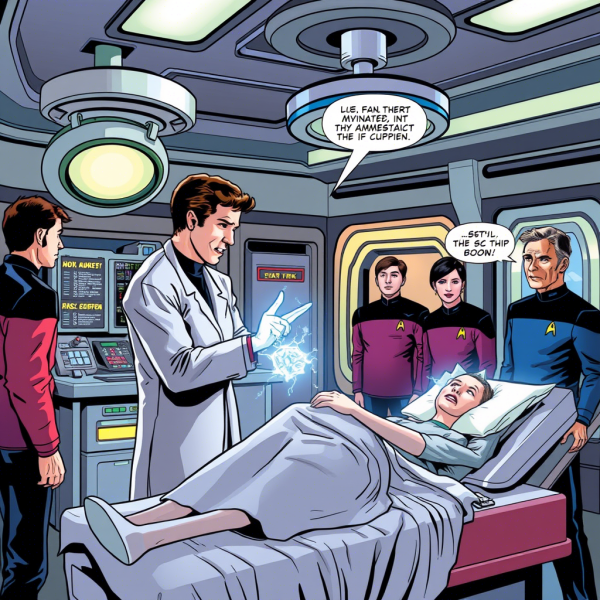 新スタートレック シーズン3 第25話 Transfigurations 輝きの中へ…